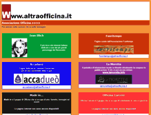 Tablet Screenshot of altraofficina.it